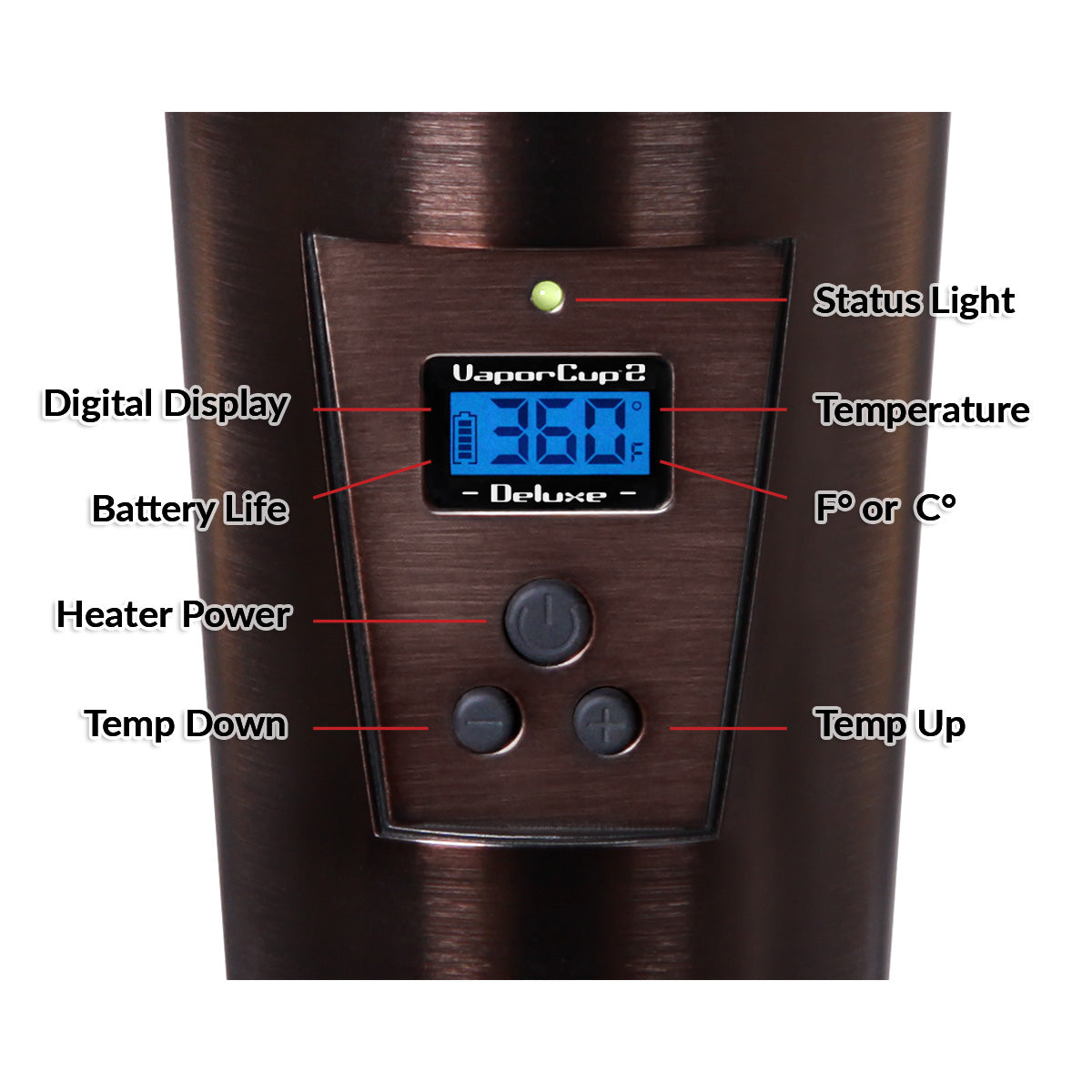 VaporCup 2.0 - Digital Vaporizer | Perfect Technologies Inc. VaporCup 2.0 - Digital Vaporizer | Perfect Technologies Inc.